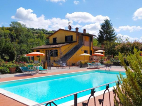 Spacious apartment in Montaione with shared swimming pool